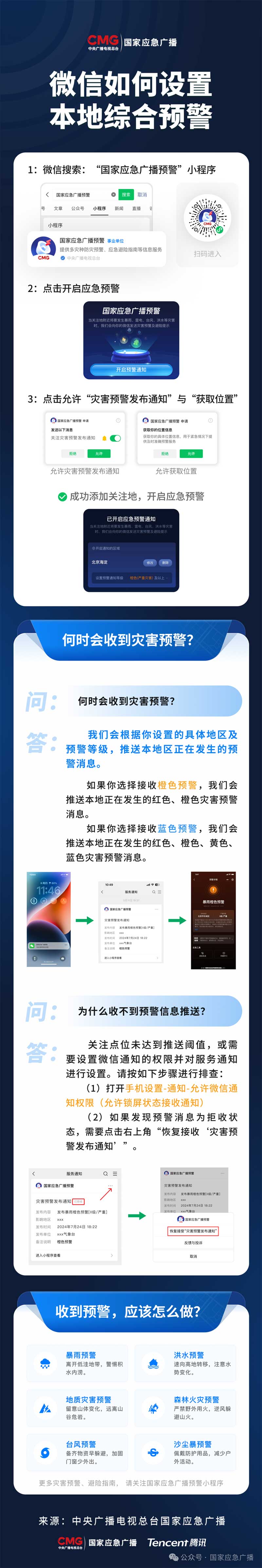 “國家應(yīng)急廣播預警”小程序上線